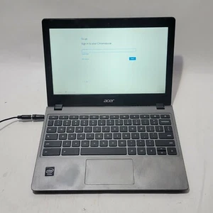 Acer C720-2844 ZHN Intel Celeron 4GB RAM 16GB SSD 11.6'' Chrome OS needs nBatery - Picture 1 of 7