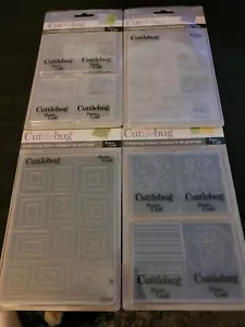 Set of 4 Provo Craft embossing folders. NEW/Sealed. LOOK! - Picture 1 of 6