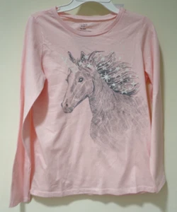NWT Carter's Pink Unicorn Top Girl's Size 14 - Picture 1 of 1