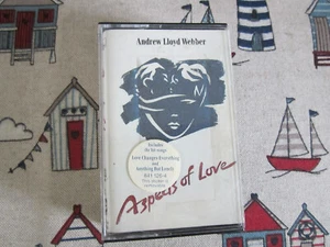 ANDREW LLOYD WEBBER'S ASPECTS OF LOVE 1989 CAST RECORDING DOUBLE AUDIO CASSETTES - Picture 1 of 6