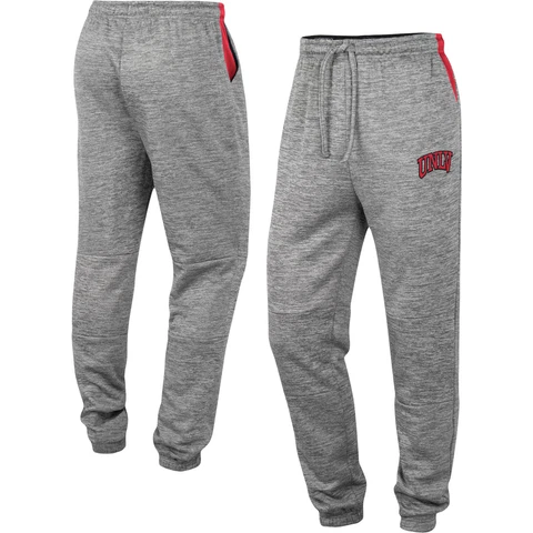 Men's Colosseum Gray UNLV Rebels Worlds to Conquer Sweatpants Cover