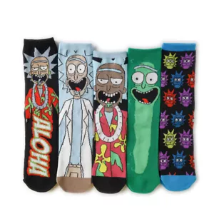 Cotton Cartoon Personality Socken Rick-Morty Medium Tube Socks Fashion Socks - Bild 1 von 16