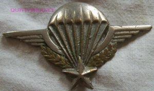 IN30707 - INSIGNE Brevet de Parachutiste, moulage d’un modèle Bouillot - Picture 1 of 2