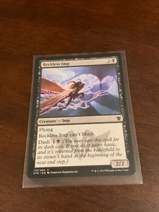 Magic the Gathering Dragons of Tarkir Reckless Imp - Picture 1 of 2