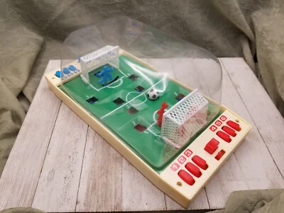 Vintage World Cup Super Soccer  80s 90s Table Top Dome Game 2 Player - Image 1 of 4