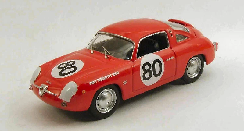 Best Model FIAT ABARTH 750 ZAGATO N.80 WINNER SEBRING 1961GLERTZ-LIESS 1:43 - Immagine 1 di 1
