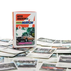 Juegos de mazo de cartas de los años 80 de Argentina Cromy Match 4 Torino Fairline Taunus - Imagen 1 de 3