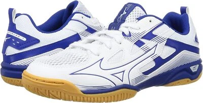 Mizuno Japan WAVE KAISERBURG Table Tennis Shoes 81GA2220 Ping Pong White - Image 1 of 4