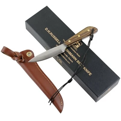 Grohmann D.H. Russell Canadian Boat Knife Rosewood Handles GR3 Sheath - Image 1 of 3