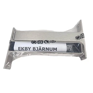 IKEA Ekby Bjarnum 7.5" Aluminum Floating Shelf Brackets - Picture 1 of 10