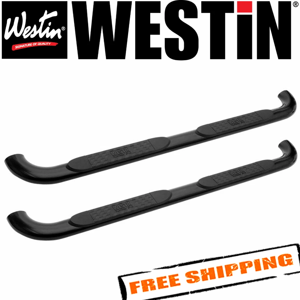 Westin 21-1955 Platinum Series 4" Oval Nerf Bars for 2001-2014 Silverado/Sierra Foto 1 de 4