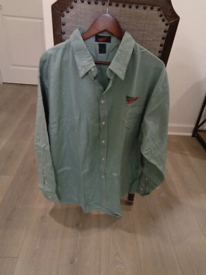 HESS OIL COMPANY GREEN POLO SHIRT  HESS EXPRESS CLERK SHIRT 3XL SIZE - Image 1 of 4