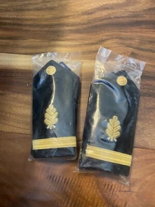 Tablero de rango de hombro de la Marina de los Estados Unidos: Cuerpo dental de alférez - Hombre - 2 pares (4) ¡¡Excelente!!! - Imagen 1 de 3