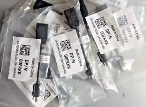 Lot of 25, Dell DP/N 00FKKK Mini Display Port To Display Port Cables Adapters - Picture 1 of 4