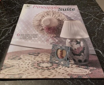DU7 ANNIE'S ATTIC, PINEAPPLE SUITE CROCHET PATTERN LEAFLET  - Image 1 of 2
