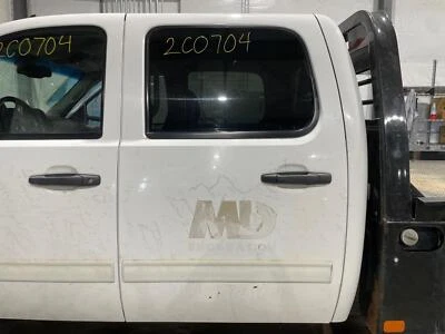 2007-2014 GMC Sierra 2500 Driver LH Left Summit White-50U Rear Power Door Shell Foto 1 de 4