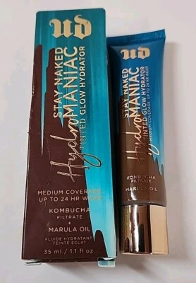 NEW Urban Decay Stay Naked Hydromaniac Tinted Glow Hydrator #90 Deep 1.1 oz - Image 1 of 4