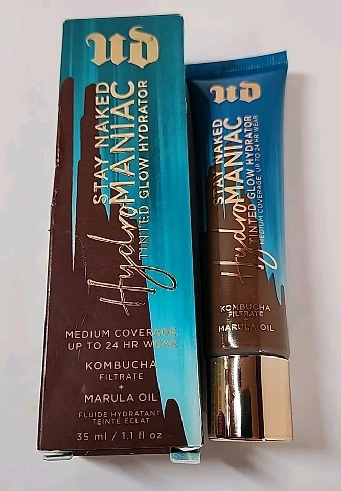 NEW Urban Decay Stay Naked Hydromaniac Tinted Glow Hydrator #90 Deep 1.1 oz - Image 1 of 4