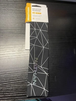 NATHAN HyperNight Reflective Headband Unisex 1 size Fits Most-Armband Phonecase - Image 1 of 4