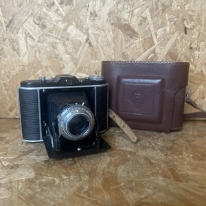 Vintage FRANKA SOLIDA Folding Bellows Camera 6x6cm & Case 1:3.5/75 - Picture 1 of 10