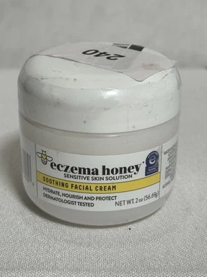 Eczema Honey Soothing Facial Cream Sensitive Skin Solution 2 oz NEW SEALED - Image 1 of 3