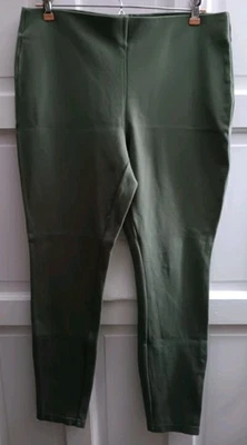 Nanette Lepore Pull On Ponte Ankle Leggings Size Medium Sage Green - Image 1 of 4
