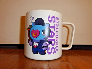AUTÉNTICA TAZA BRAWL STARS X BT21 CROSSOVER BULL MANG ACERO INOXIDABLE - Imagen 1 de 10