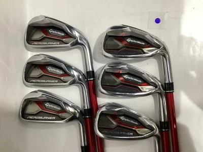 TaylorMade Aeroburner Iron Set 5-9,Pw 6pc Flex Regular TM7-415 Graphite - Image 1 of 4