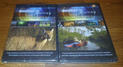 Water's Journey- Everglades: Restoring Hope + Currents of Change DVDs Brand New - Image 1 of 4