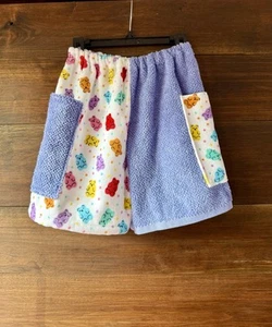 Towel Shorts Gummy Bear Print - Picture 1 of 4
