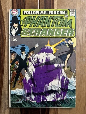 THE PHANTOM STRANGER #5-DC COMICS-1970--EDAD DE BRONCE-ARTE DE PORTADA DE NEAL ADAMS Foto 1 de 2