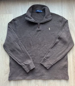 Ralph Lauren Quarter Zip Pullover Braun - Bild 1 von 3