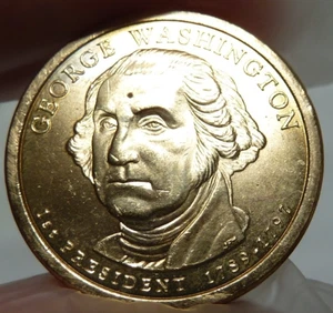 Moneda de un dólar 2007 P George Washington de 1 dólar - Imagen 1 de 3