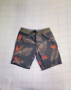 Volcom Size 28 Board Shorts Mens Floral AOP Beach Polly Pack Swim Trunk Ca13 - Picture 1 of 6