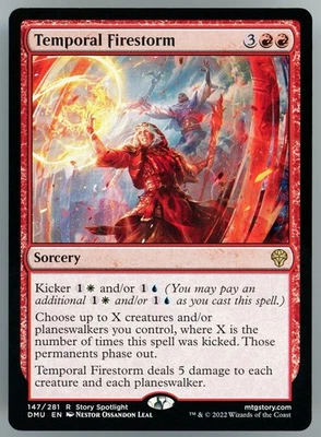 Temporal Firestorm Dominaria United Regular - Image 1 of 2