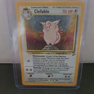 Pokemon TCG Clefable 005/130 Base Set 2 Holo - Bild 1 von 2
