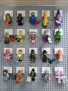 The Lego Movie Minifigures Set (71023) Series 2: Complete With Folded Booklet - Picture 1 of 23