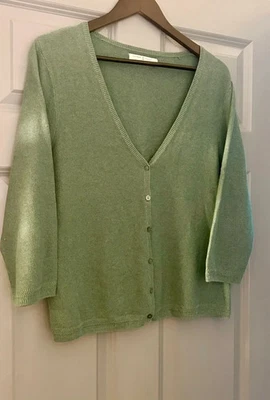 Seasalt pigeon cove green cardigan size 16 unworn and new condition - Image 1 of 4