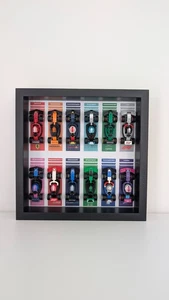 F1 Display für 12 Minifiguren Lego Serie 71049 - schwarzer Rahmen - Formel 1 Sammlung - Bild 1 von 4
