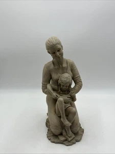 Escultura vintage de madre e hijo de David Fisher 1980 - Imagen 1 de 8