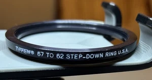 Tiffen Step-Down Ring 67mm To 62mm - Picture 1 of 3