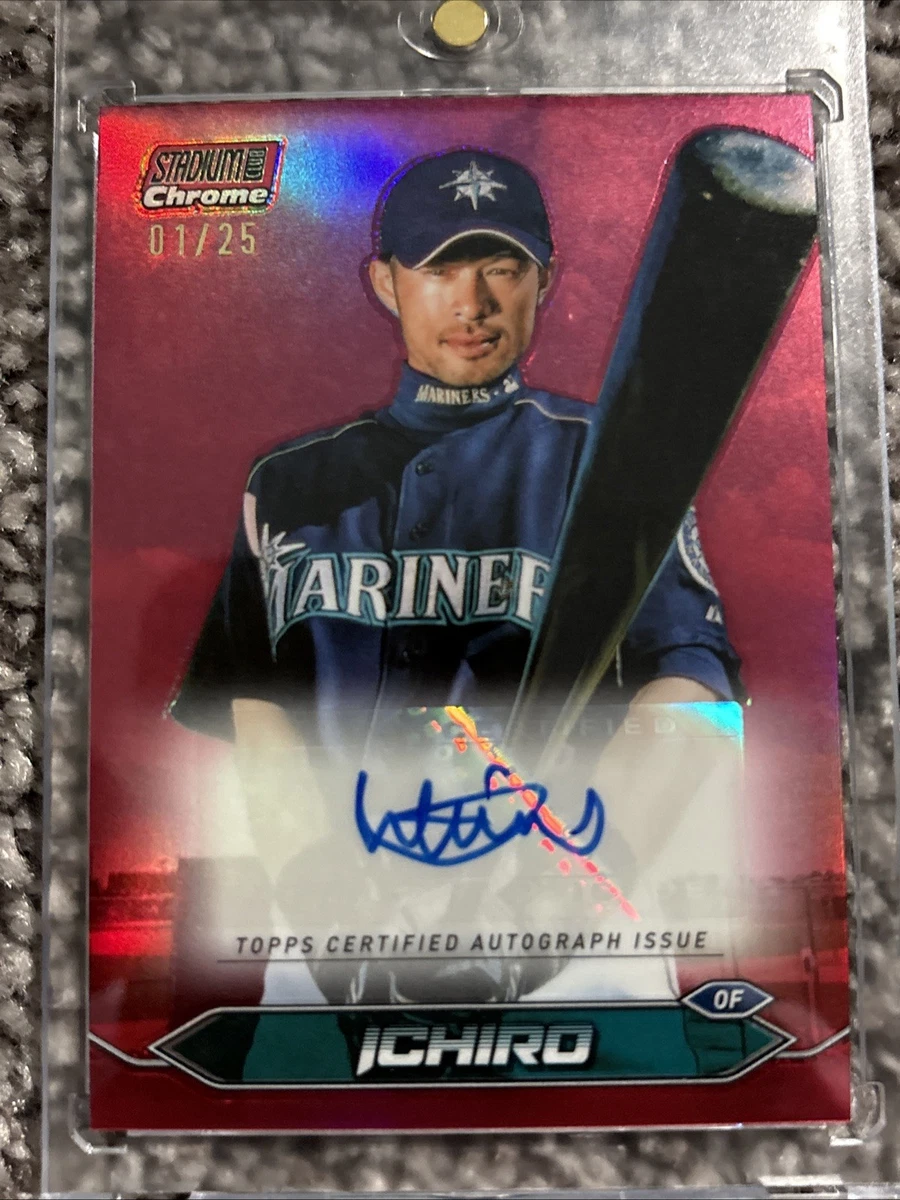 Ichiro Suzuki Seattle Mariners Autographed Baseball Trading Cards