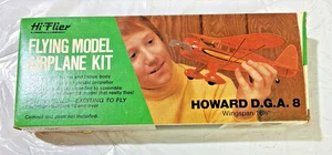 Vintage Hi-Flier Howard DGA 8 16.5" Wingspan Balsa Flying Model Kit #51 (1942) - Picture 1 of 14