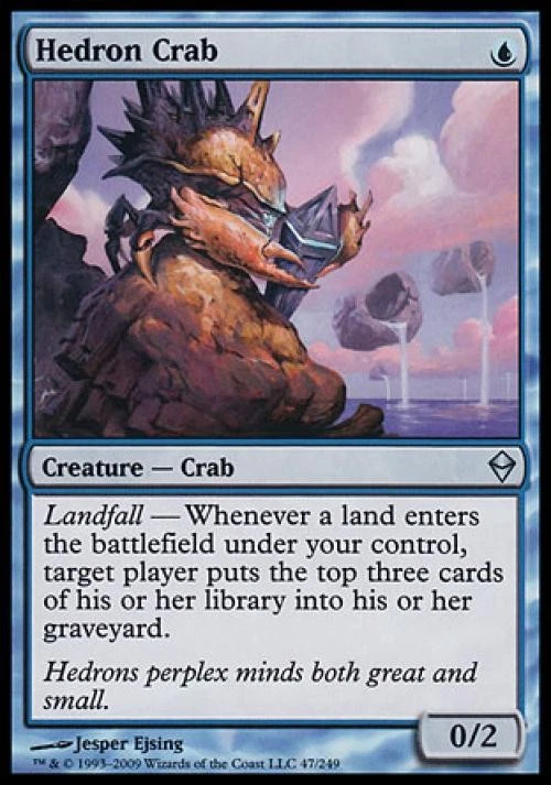 Hedron Crab -Foil Near Mint MTG Zendikar - Image 1 of 1
