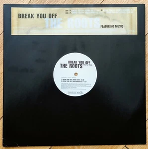 The Roots & Musiq Soulchild - Break You Off - 12" Vinyl Record 2002 PROMO MCA - Picture 1 of 4