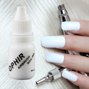 OPHIR Nail Art Airbrush Paint Ink Nail Polish 30 Colours to Choose 10ML/Bottle
