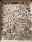 Huge 1000g Job lot of old Silver.500 coins Crown to 3 Pence VG - XF 