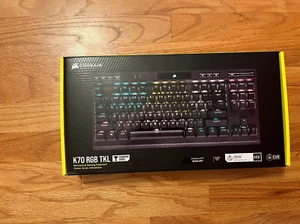 CORSAIR K70 RGB Tenkeyless Mechanical Gaming Keyboard - CHERRY MX CH-9119014-NA - Picture 1 of 1