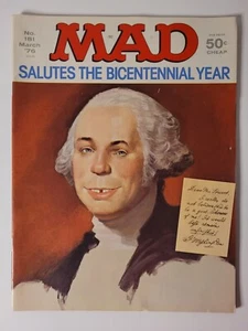 MAD Magazine #181 (March 1976) Bicentennial Issue George Washington Cover - Picture 1 of 7