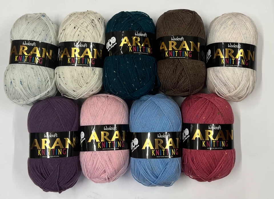 Woolcraft Aran With Wool ~ 400g Ball - Image 1 of 1
